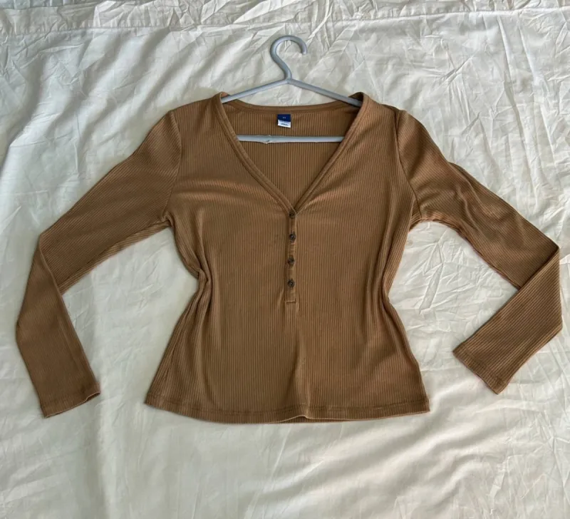 Blusa Old Navy Marrón de Mujer