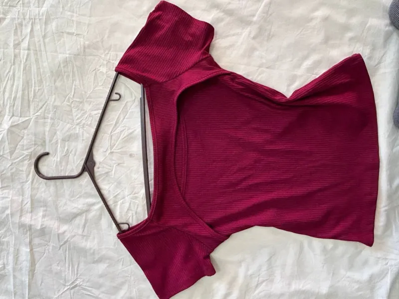 Blusa SHEIN Roja de Mujer