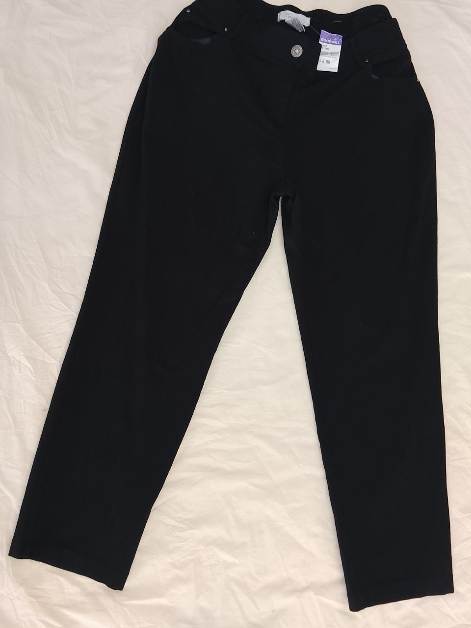 Pantalón 89th+MADISON Negro de Mujer