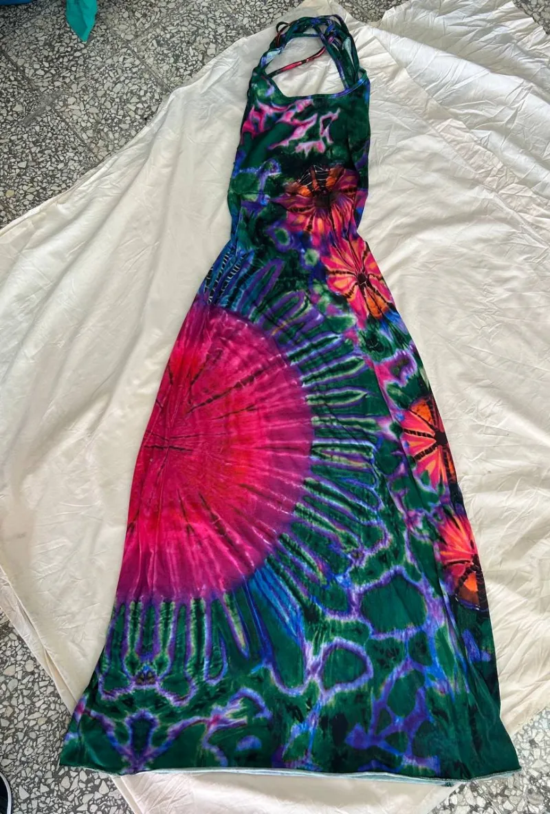 Vestido de Colores de Mujer