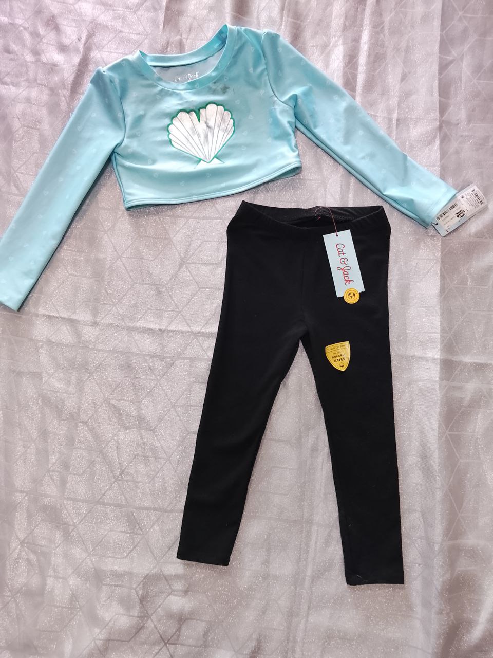 Conjunto Cat & Jack Azul y Negro de Niño