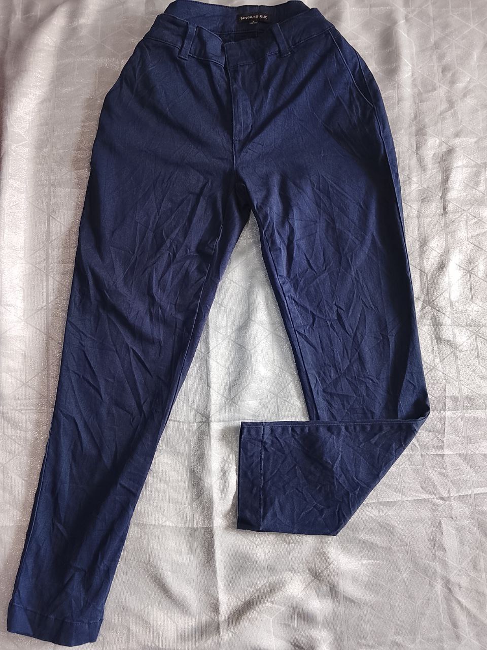 Pantalón Banana Republic Azul Marino de Mujer