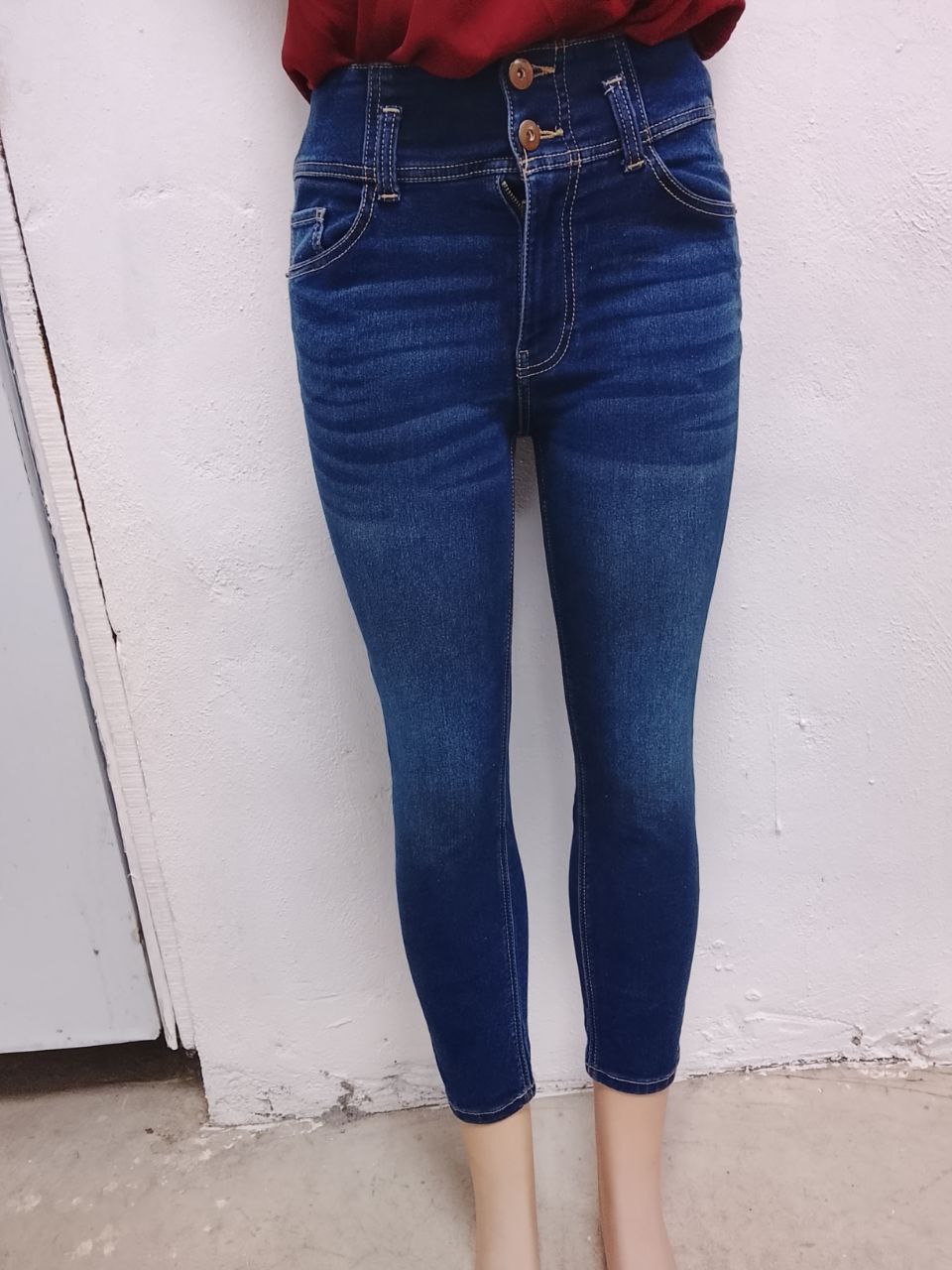 Jean No Boundaries Azul de Mujer