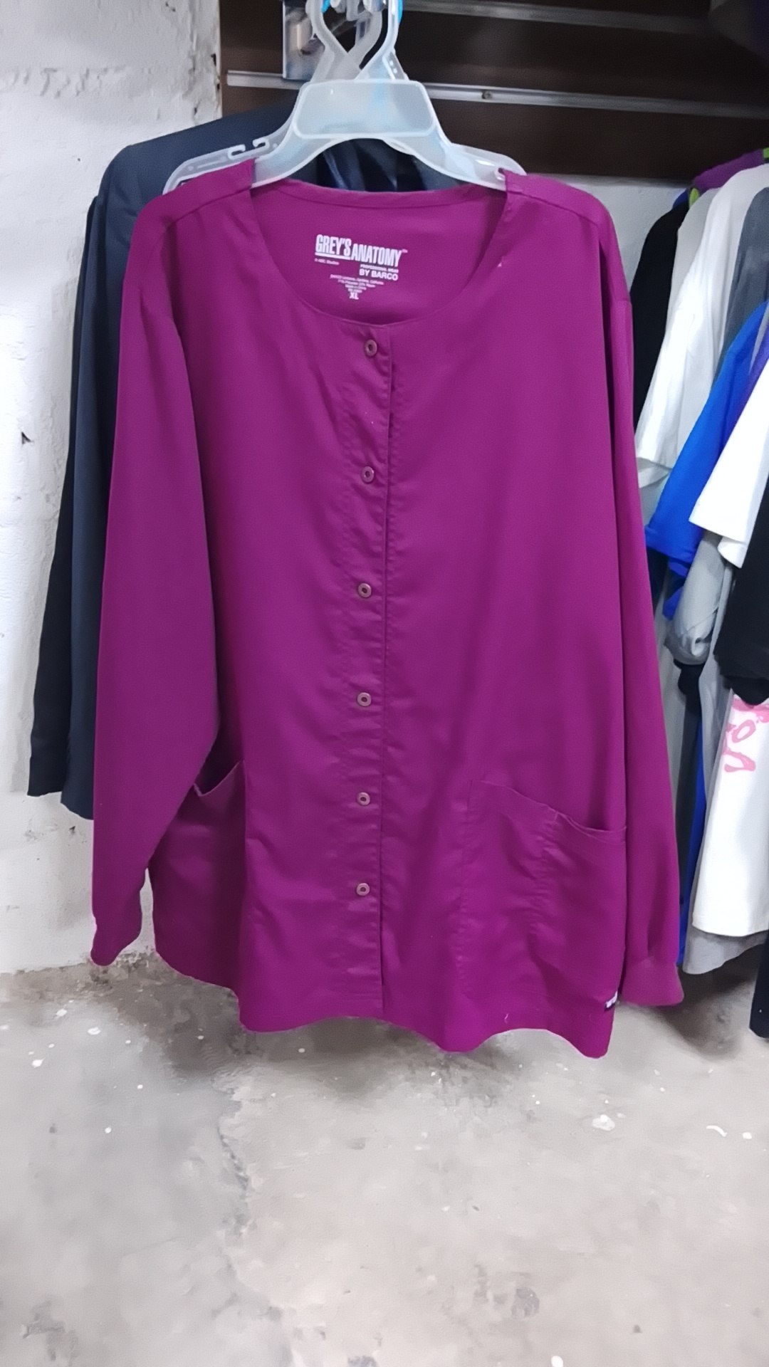 Chaqueta Grey's Anatomy Rojo Vino