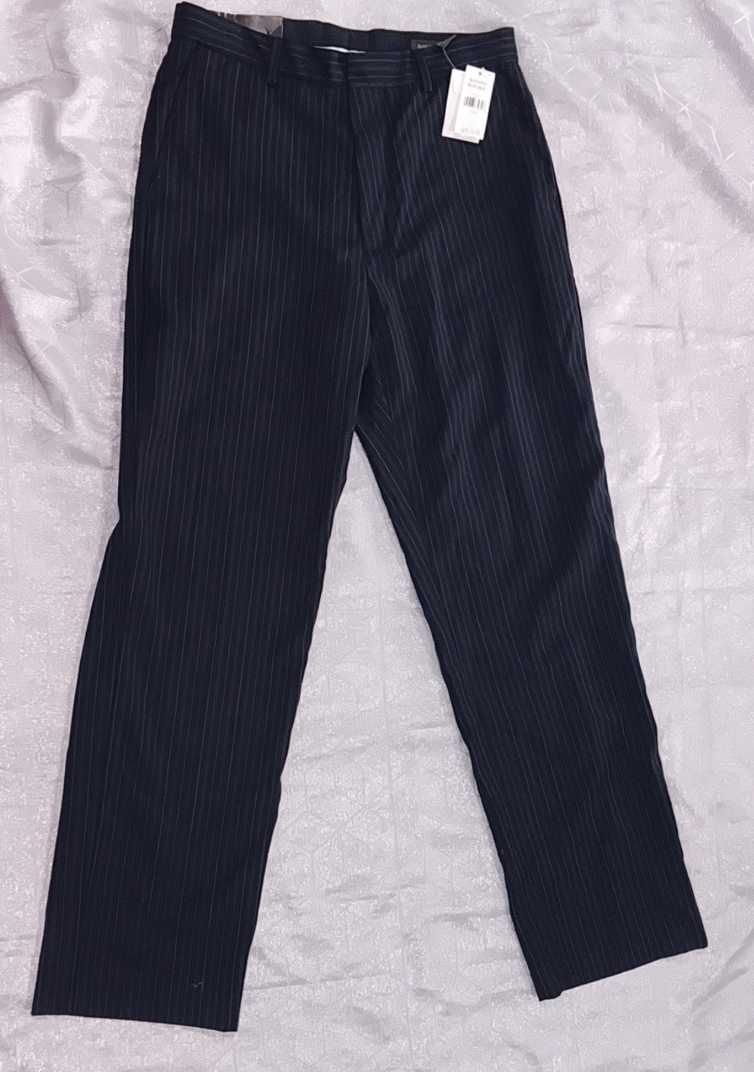 Pantalón Banana Republic Negro con Rayas de Hombre