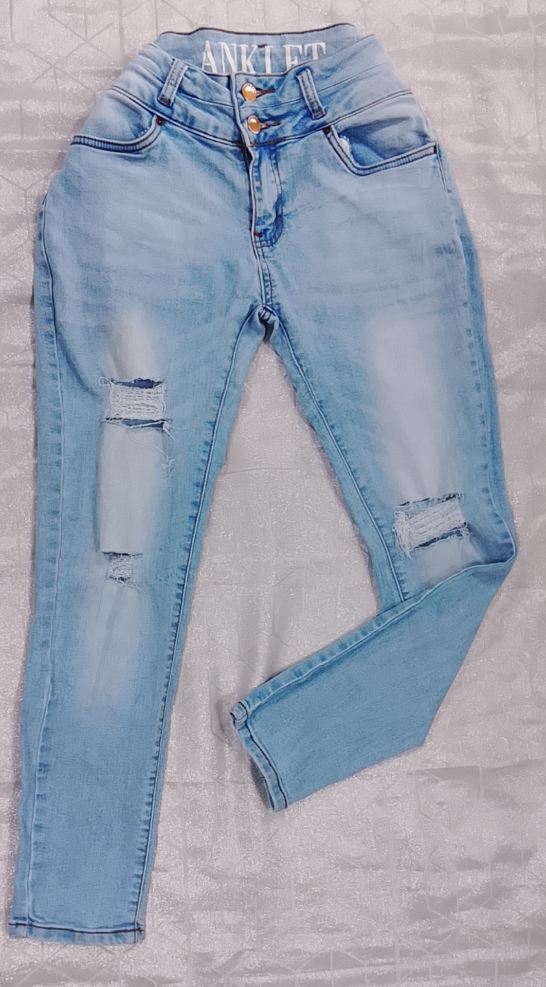 Jean Encore Azul de Mujer