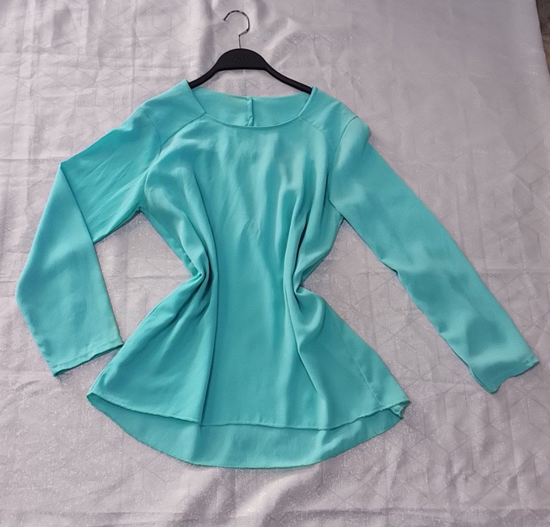 Blusa Verde Acua de Mujer