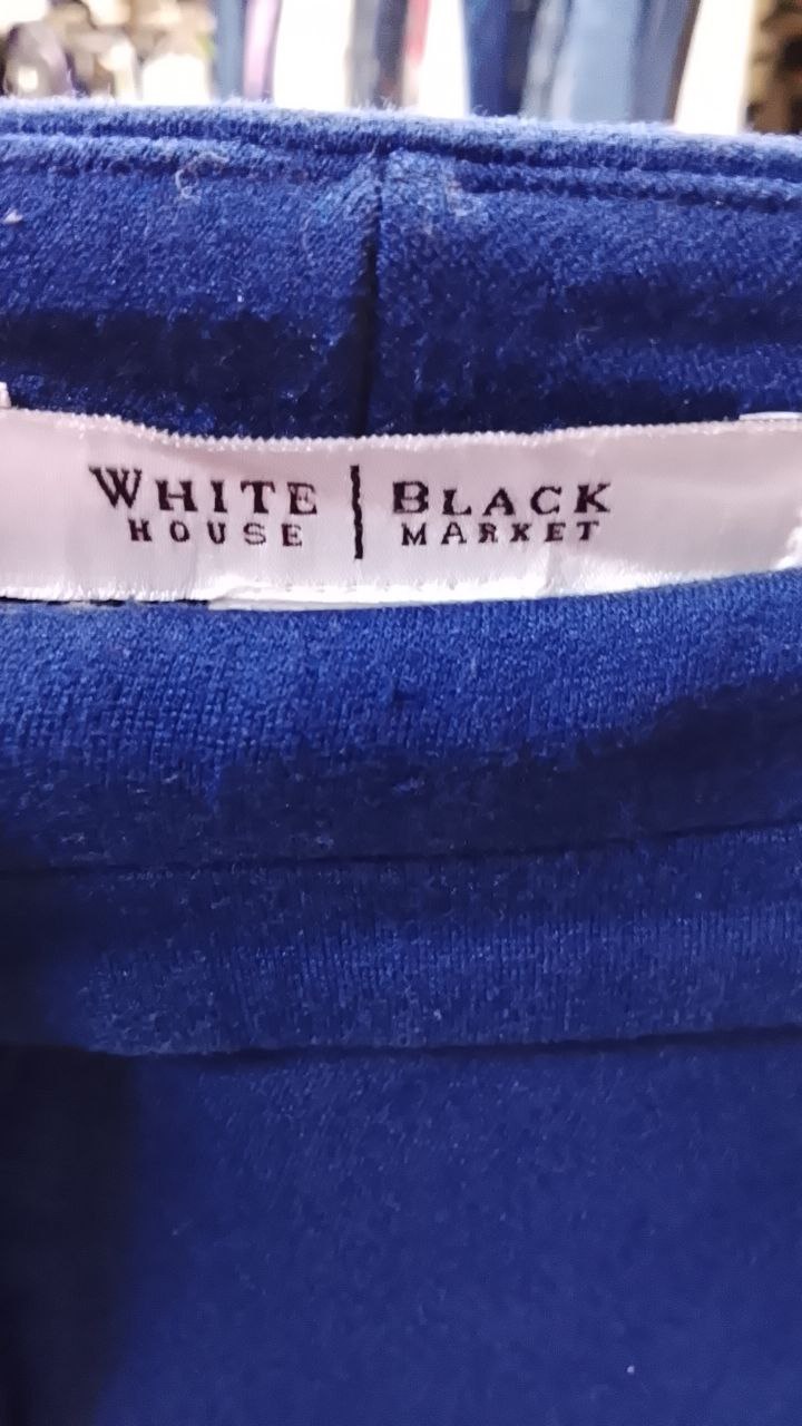 Pantalón White Black Azul de Mujer