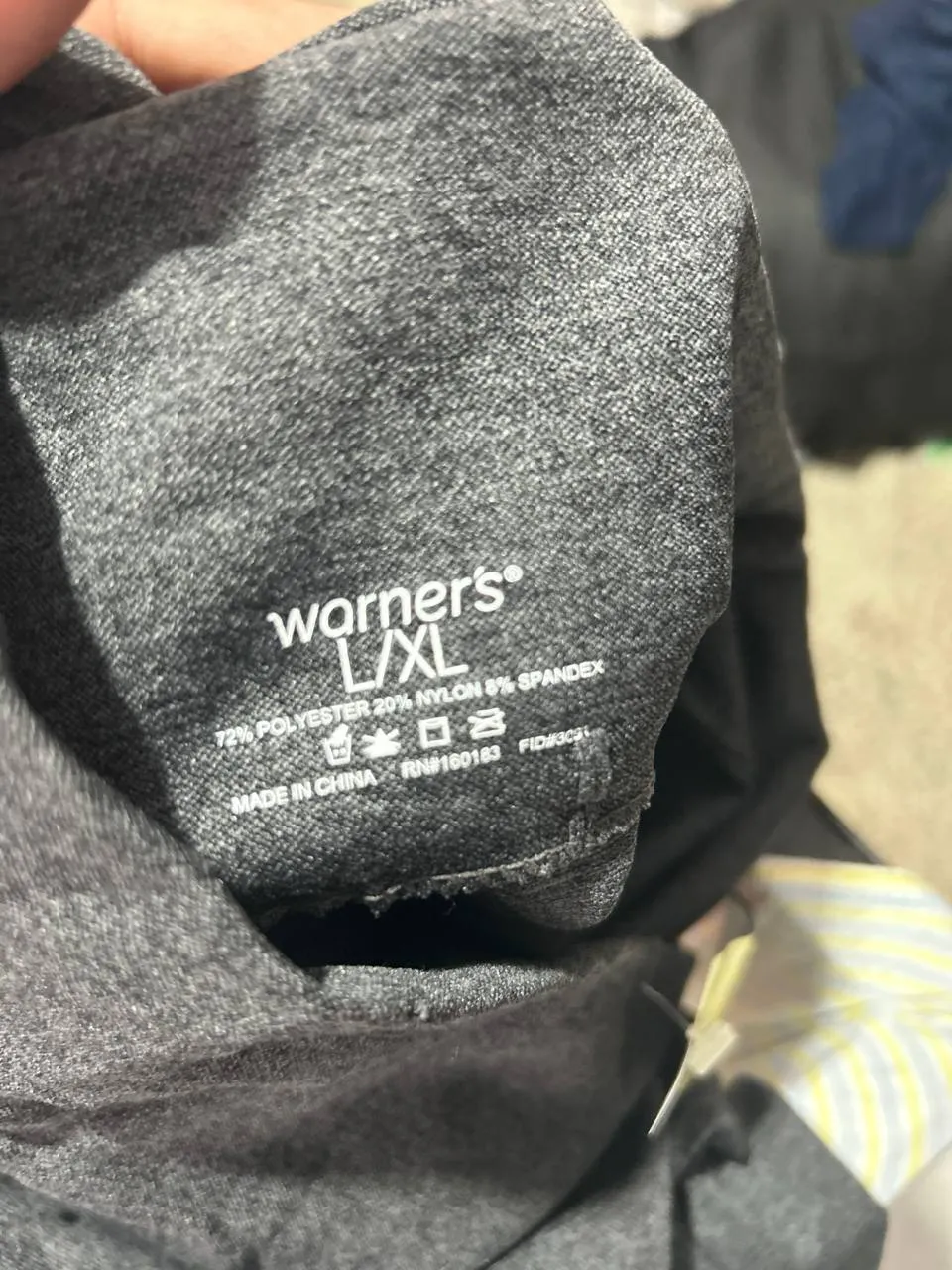 Licra Warner’s Gris de Mujer
